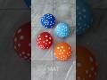 Blue, Light blue, Red, Orange Popping Ballon Orbeez Color #shorts #asmr #satisfying