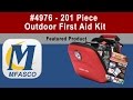 201 Piece Outdoor First Aid Kit - #4976 from MFASCO