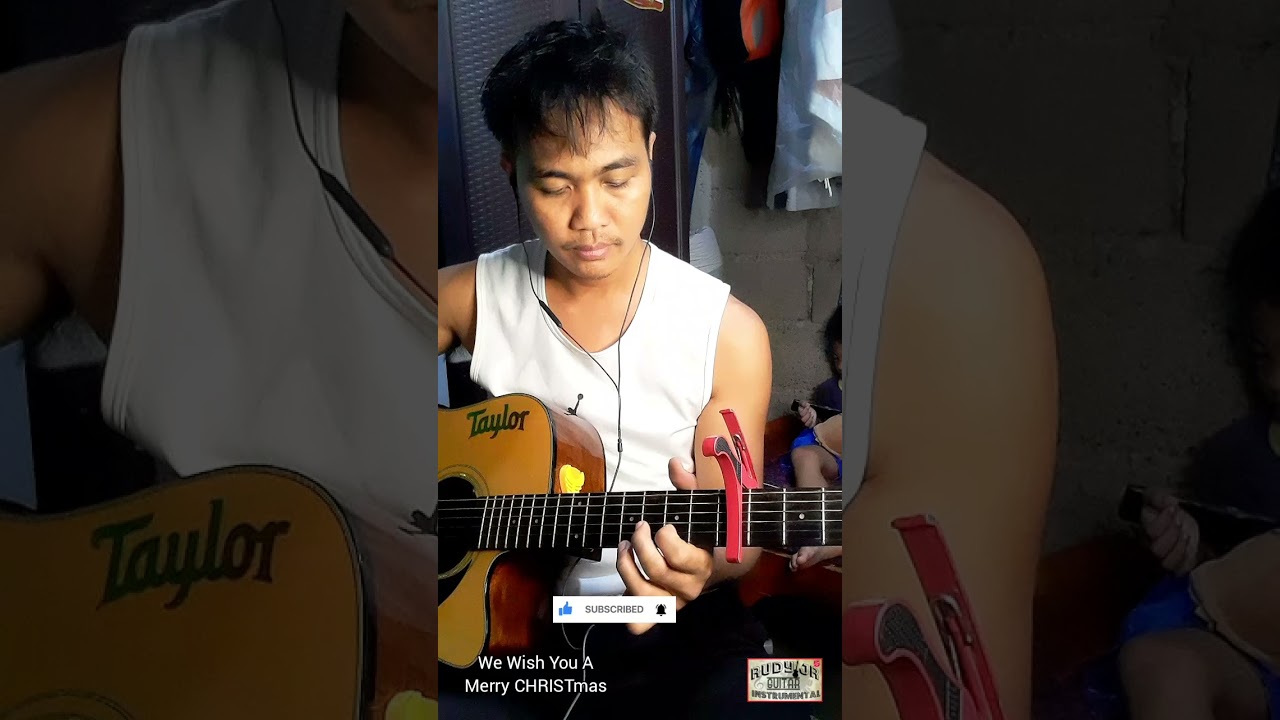We Wish You A Merry Christmas | Simple Guitar Instrumental