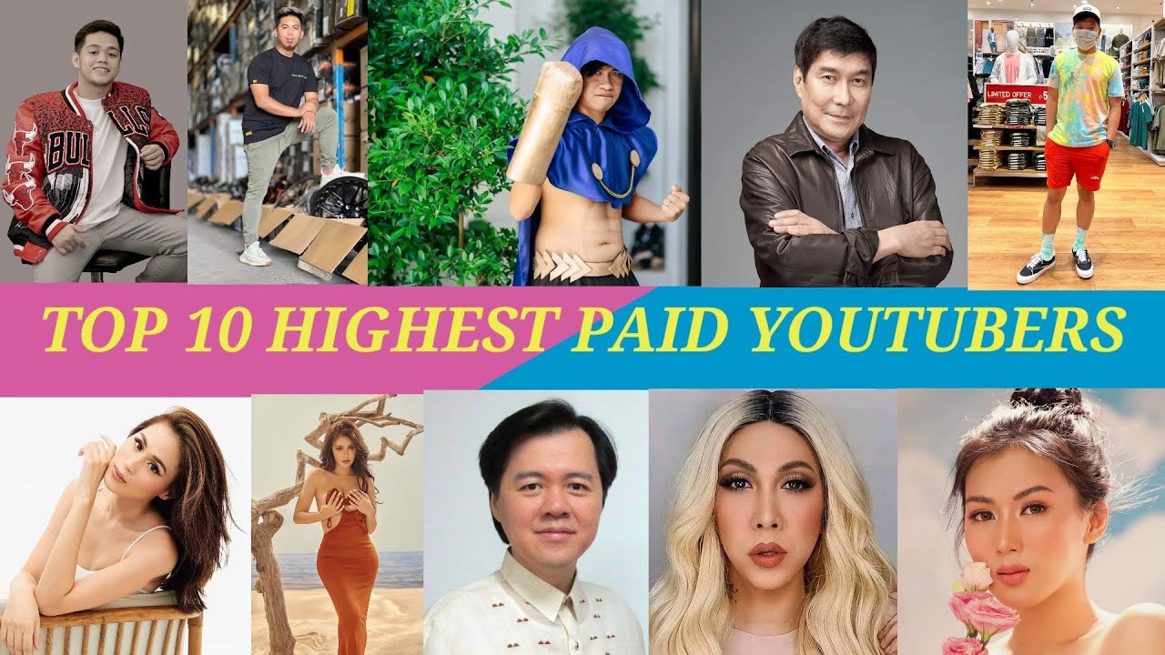 TOP 10 HIGHEST PAID YOUTUBERS 2022! | TeamBaL - YouTube