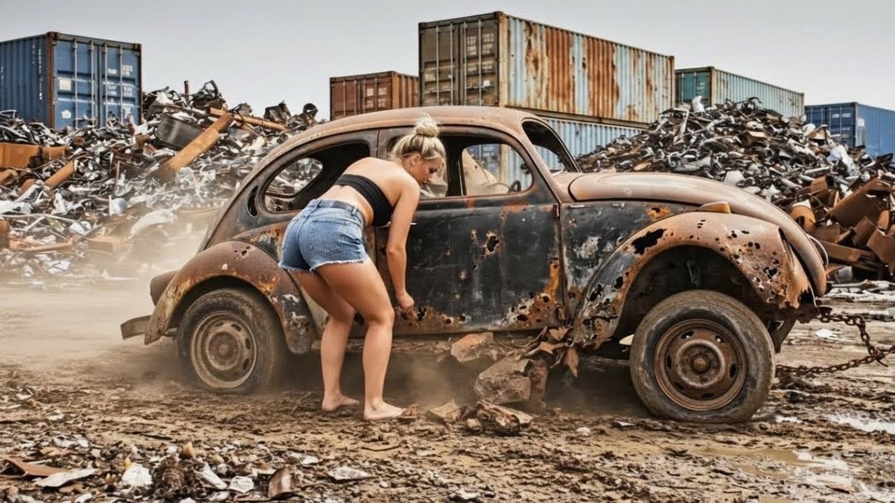 ASMR Car Restoration –1938 VW Beetle  $200 Junkyard Find to Showroom