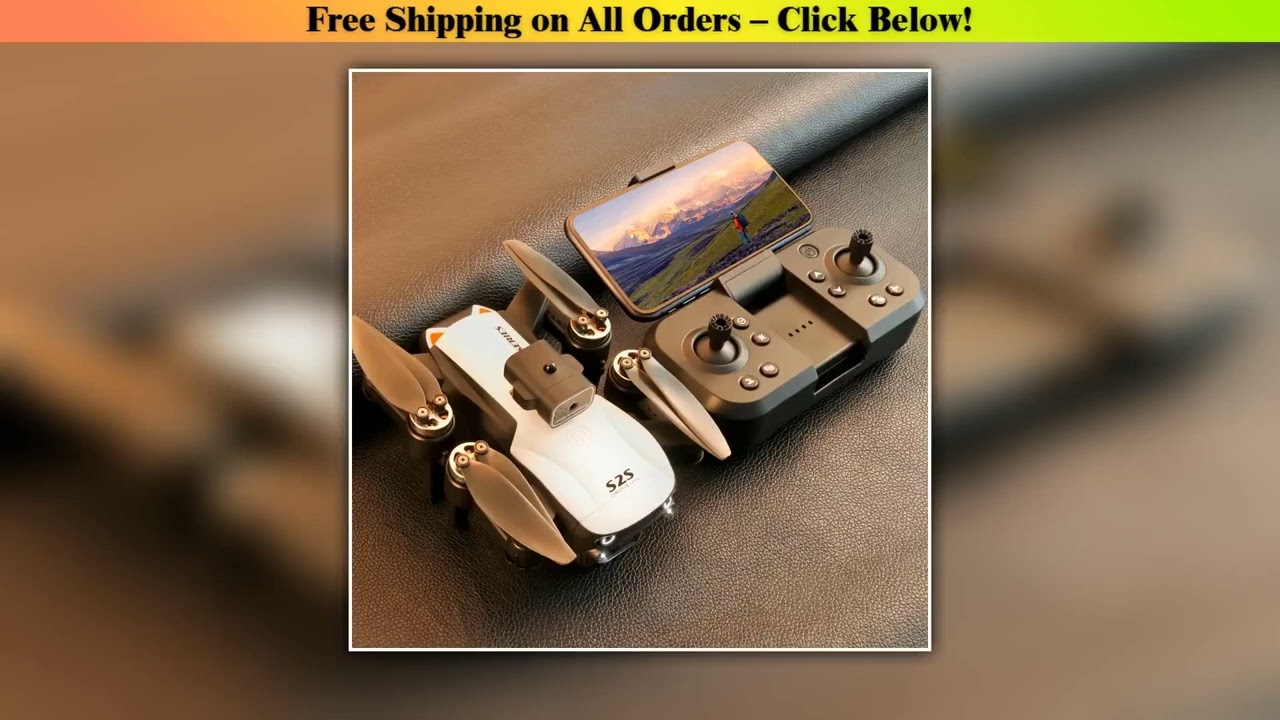 S2S Drone Profesional Dual HD Camera Aerial Photography FPV Helicopters Obstacle Avoidance