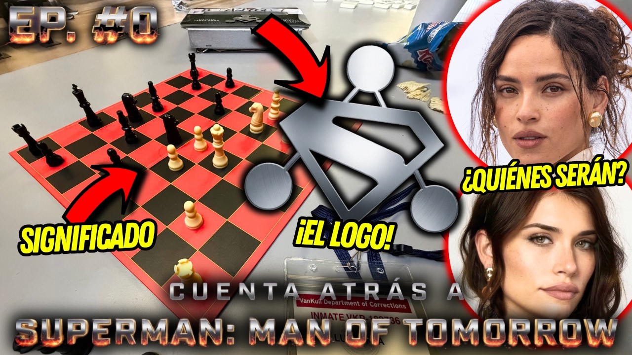 INICIA el rodaje, NUEVO LOGO, Wonder Woman... CUENTA ATRÁS A SUPERMAN: MAN OF TOMORROW Ep. #0