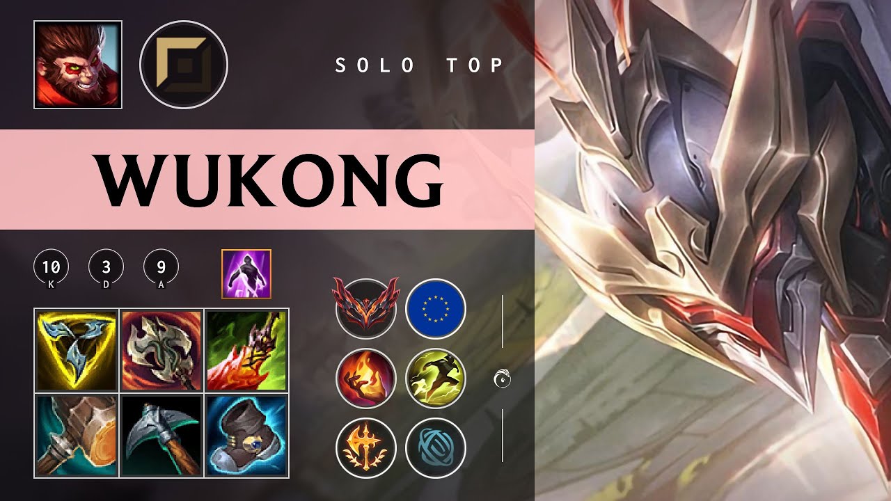 Wukong Top vs Jayce - EUW Grandmaster Patch 26.01
