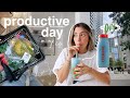 a productive day in my life | facing a fear, healthy food + DIY blue matcha