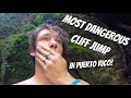 I Did the Most Dangerous Cliff Jump in Puerto Rico! - Vlog 2023