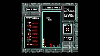 Tetris (NES): A-Type: 150 Line Game