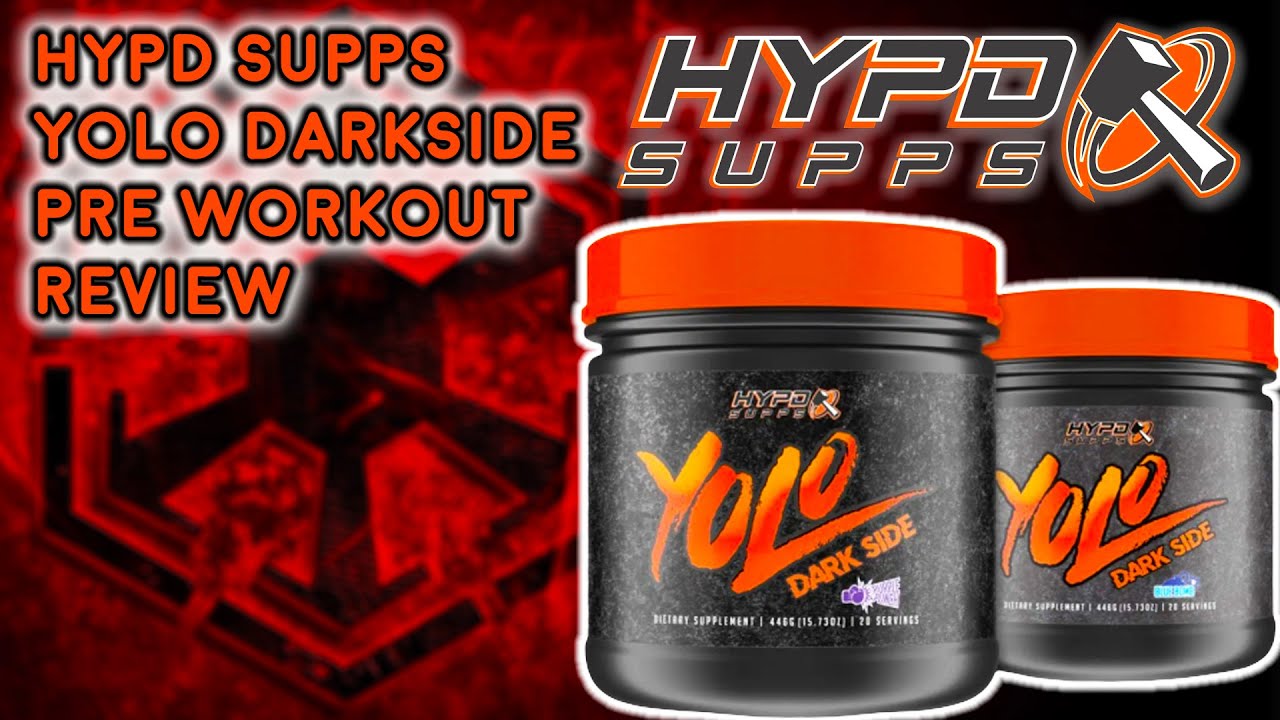 Simple Yolo darkside pre workout for ABS