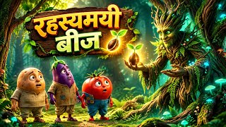 Information The Mysterious Seed 🌱✨ | Aalu, Baingan & Tamatar Mystery Story | Hindi Story News
