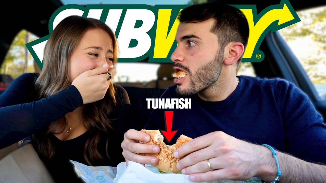 Taking My Italian Husband to Try Subway FOR THE FIRST TIME!!!!