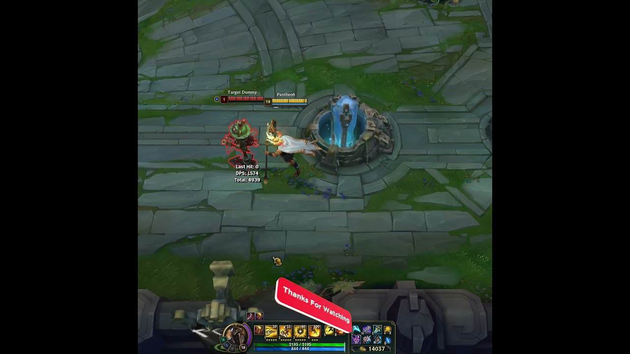 One Shot Pantheon Build and PTA Runes (Mathematically Correct Pantheon ...