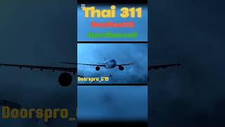 Thai Airways Crashes (RIP)Collab with @Homa_avgeek @weisemre #shorts #aviation #edit