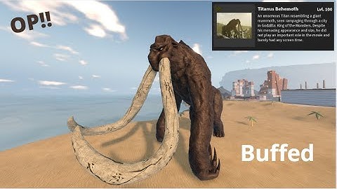 How Powerful Is MAX BEHEMOTH (OP!!) - Kaiju Universe