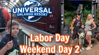 UNIVERSAL STUDIOS FLORIDA OVER LABOR DAY WEEKEND - DAY 2 (SUNDAY) | HOW BUSY WAS IT