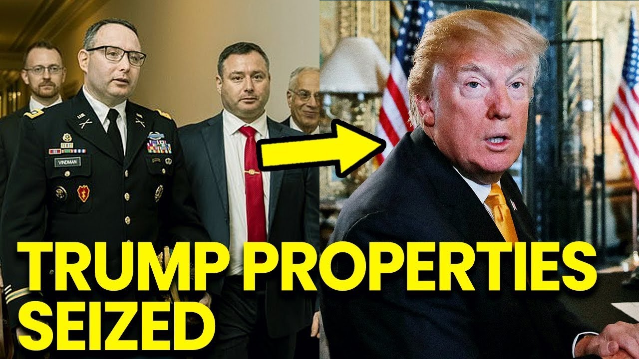 Trump PANICS as Federal Marshals SEIZE ICONIC Properties