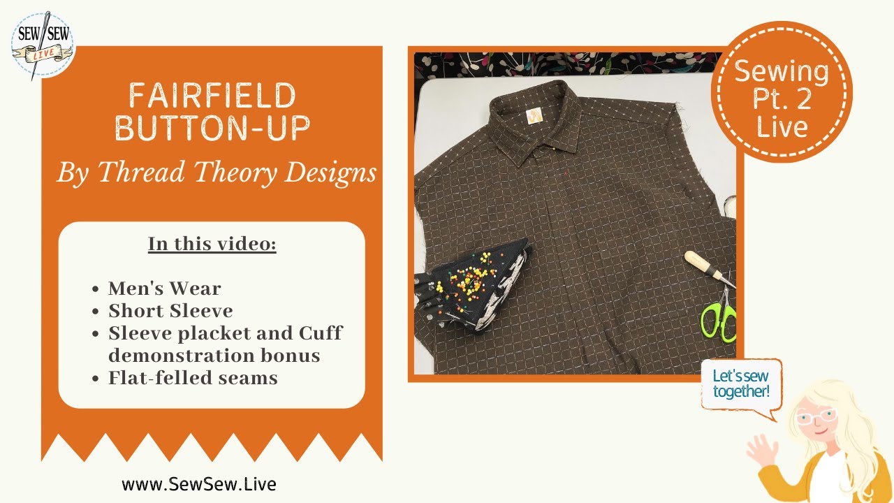 Fairfield Button-up Shirt PDF