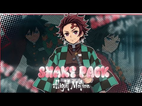 🔥 Ultimate Alight Motion Shake Pack | XML + Qr + Link 🥶 | #anime #alightmotion