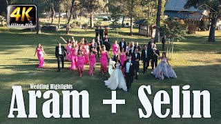 Aram + Selin's Wedding Highlights 4K UHD at Palladio hall and Brand Park Library