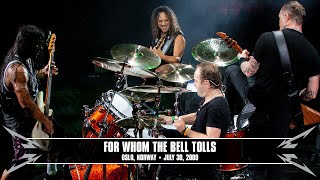 metallica for whom the bell tolls oslo norway july 30 2009