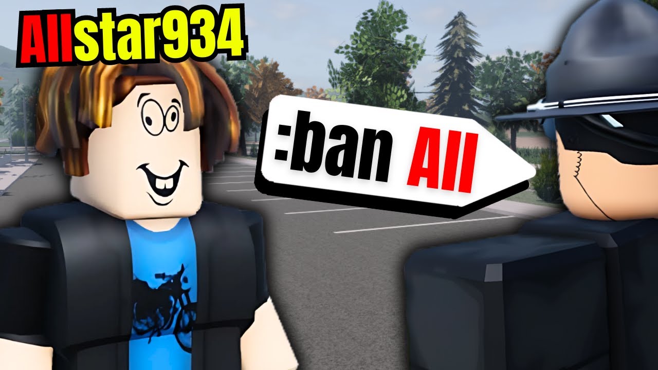 Администратор Roblox забанил весь сервер..