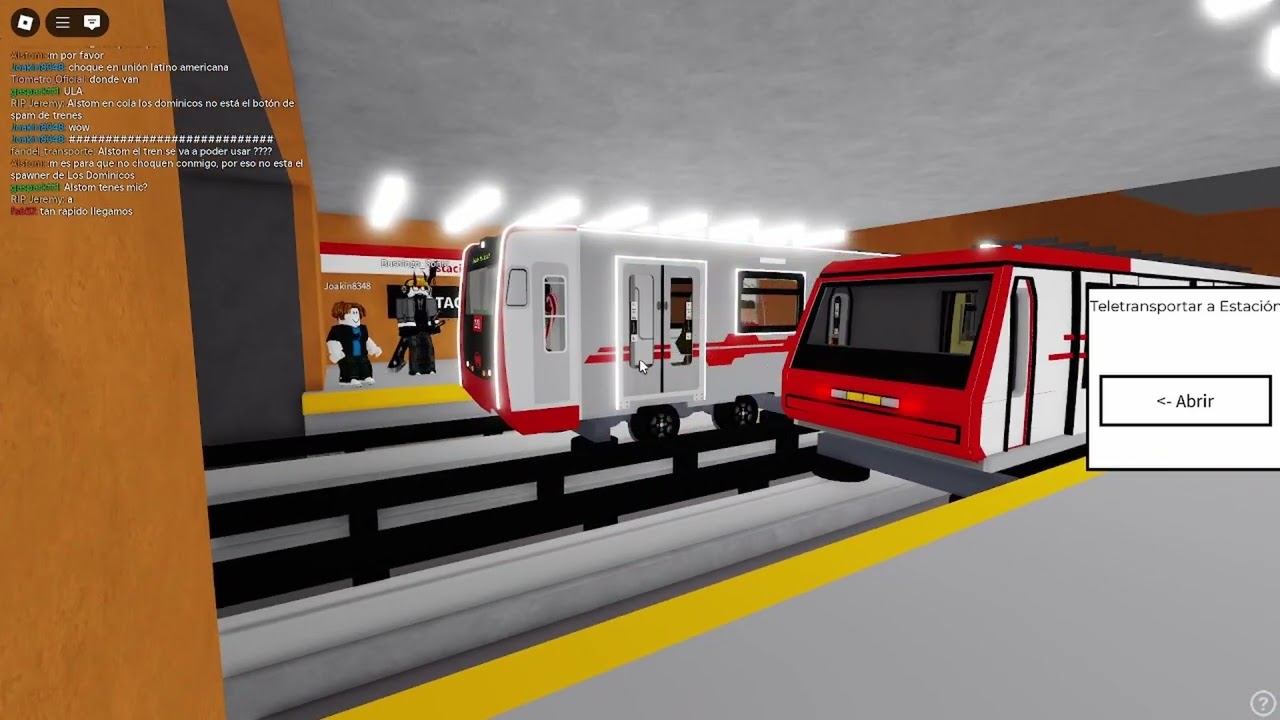 NS - 16 Navideño - Metro de Santiago Roblox (Grabado el 24 de diciembre del 2024)