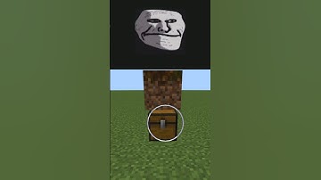 minecraft trol face logic 😈 #minecraft #trollface #logic #shorts