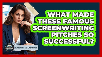 What Made These Famous Screenwriting Pitches So Successful? - Screenwriter