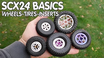 Scx24 BASICS - Wheels / Tires / Inserts