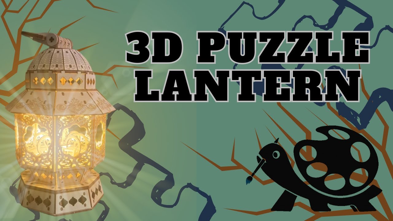 3D PUZZLE - Lantern 💡