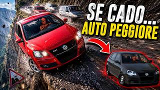 9 Volkswagen sulla STRADA PIÙ PERICOLOSA di BeamNG Drive