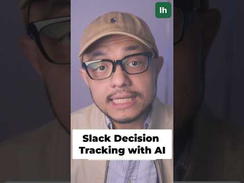 Find Lost Slack Decisions with AI