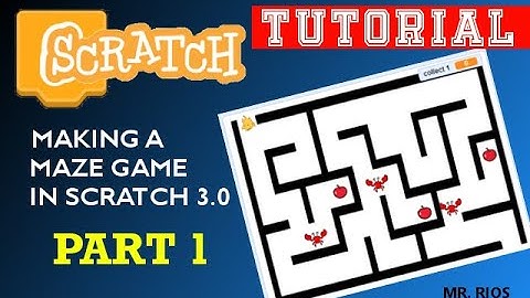 Making a maze game in Scratch 3.0 part 1
