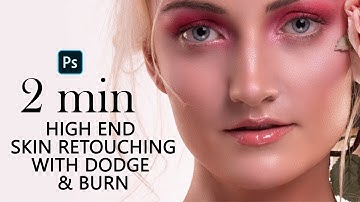High End Skin Retouching With Dodge & Burn | Photoshop cc 2020