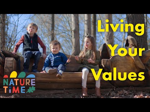 Living Your Family's Values | Tips for Raising Curious and Confident Kids | Nature Time