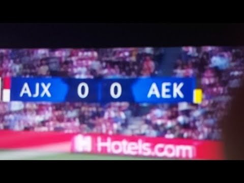 ajax vs aek athene live youtube
