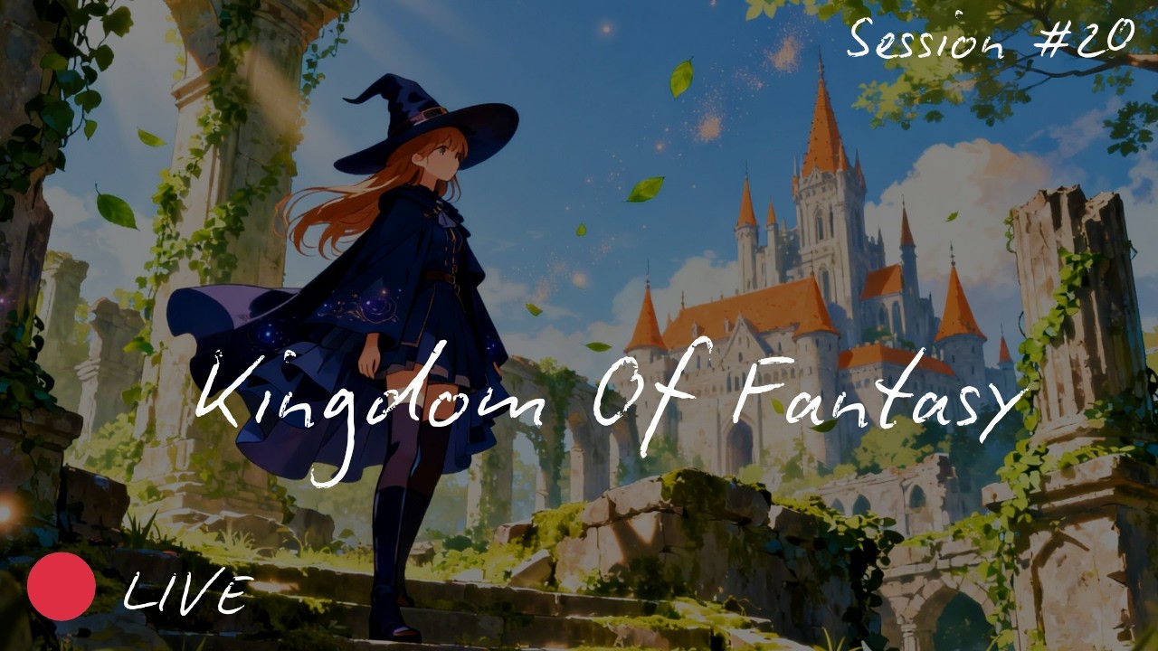Enter the Fantasy Kingdom 👑 Medieval Tavern D&D Ambience for Sleep & Focus — Listen Live