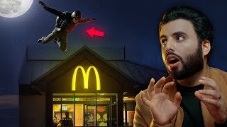 اللص الذي يقتحم مطاعم ماكدونالدز من السماء!