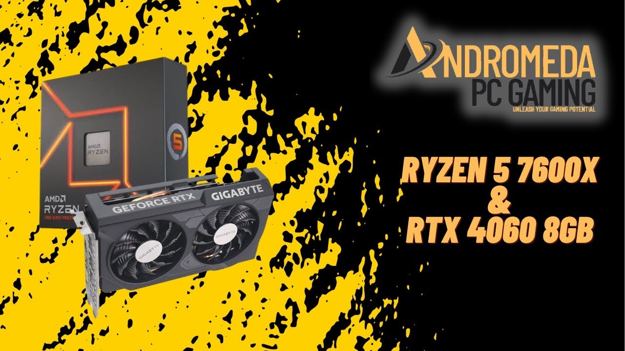 Ryzen 5 7600X & RTX 4060 FPS 1080P with DLSS Part 1 - YouTube