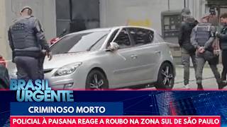 Off-duty police officer fights back during robbery and kills criminal in São Paulo | Brasil Urgente