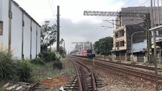 506次莒光號列車(EMU500型代打) 桃園內壢間(玉山街平交道)減速臨時停車