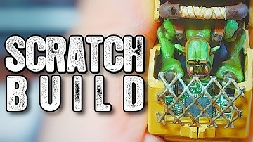 Chinork Warkopta Scratch Build Part 1. 40k Ork Community August Scratch Build Challenge.