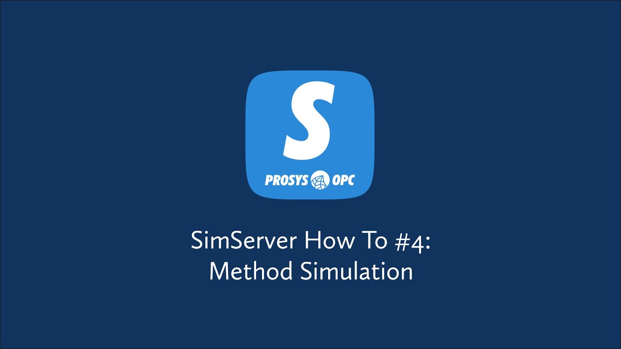SimServer How To #4: Method Simulation - YouTube
