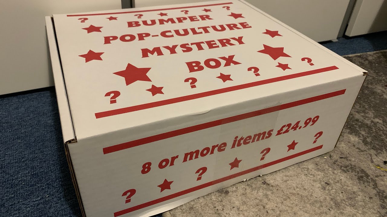 HMV BUMPER POPCULTURE MYSTERY BOX UNBOXING! YouTube