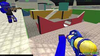 a short game of modern blocky paint