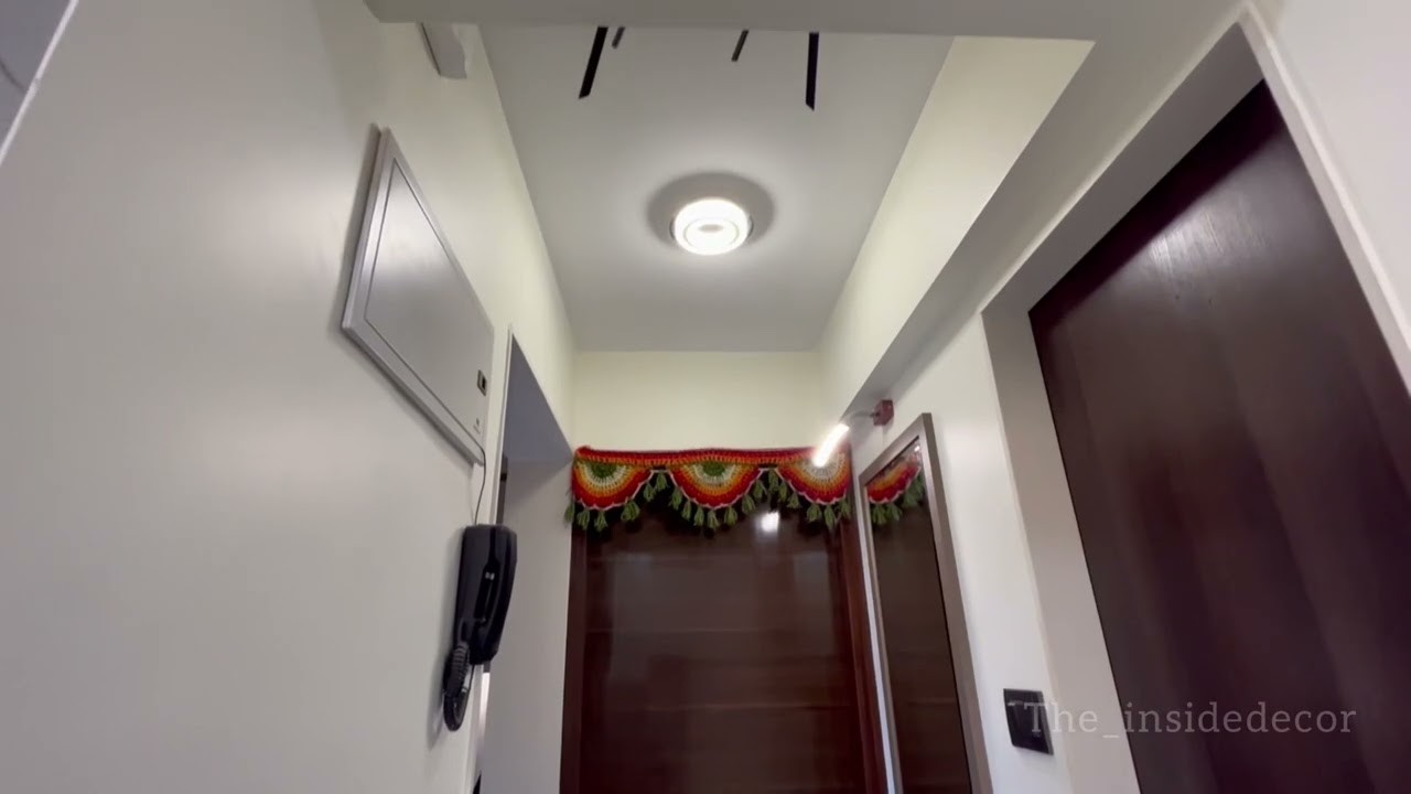 Home Tour Of 1BHK Flat ll Interior Design & Decor ll Blumen-Vikhroli ll Client Mr. Jayant Choughule.