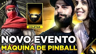 🔥FREE FIRE AO VIVO🔥CHEGOU A MAQUINA DE PINBALL COM A MINHA BARBA🔥6K DE PONTOS CHEGANDO🔥LIVE ON🔥