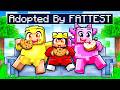 Adopted By THE FATTEST FAMILY In Minecraft!