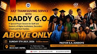 You are watching JULY 5th 2026 | THANKSGIVING SERVICE