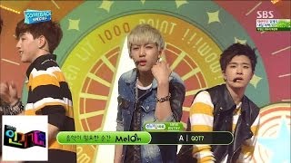 [갓 세븐(GOT7)] 에이(A) @인기가요 Inkigayo 140622