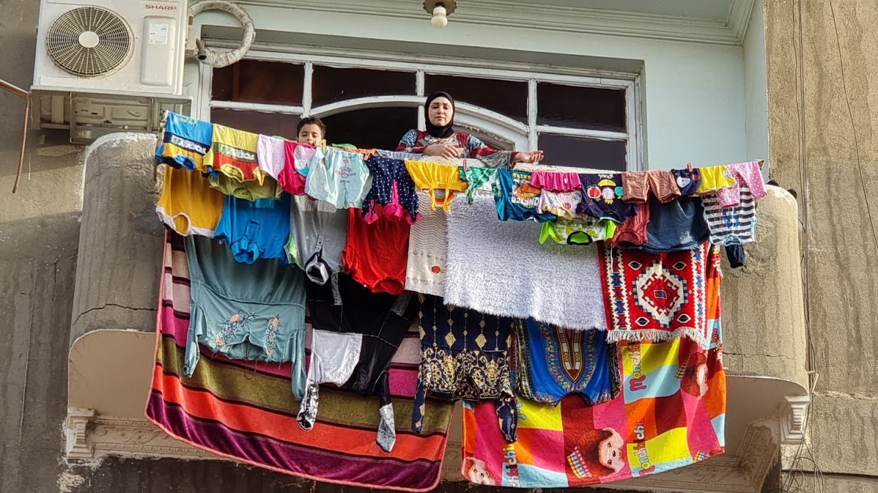 جانا العيد💣 ليله العيد في الشقه المهجوره🤭 وفطورنا في بيت خالي